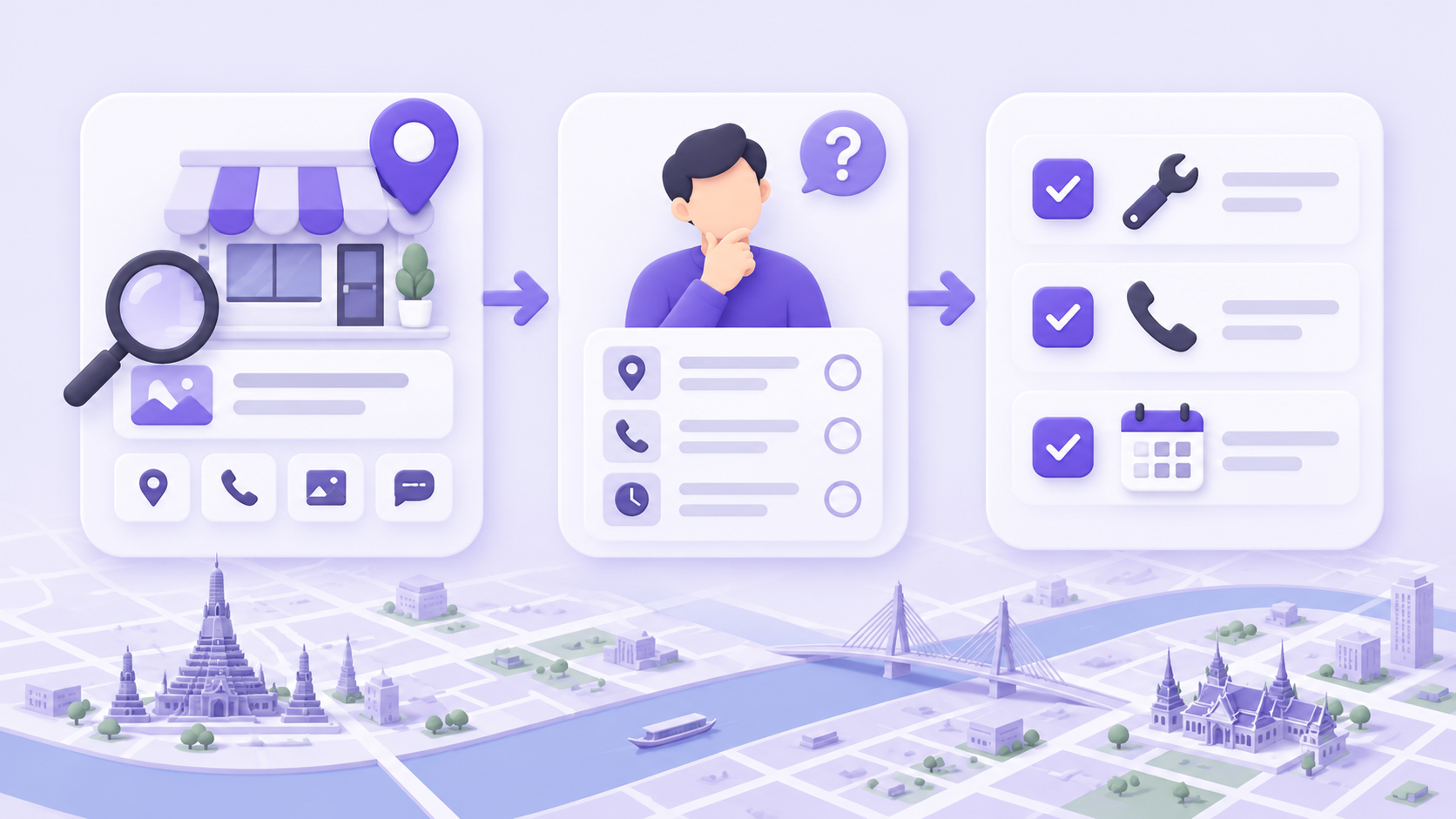 Audit workflow: inspect public evidence, confirm owner-only facts, then assign fixes and retest