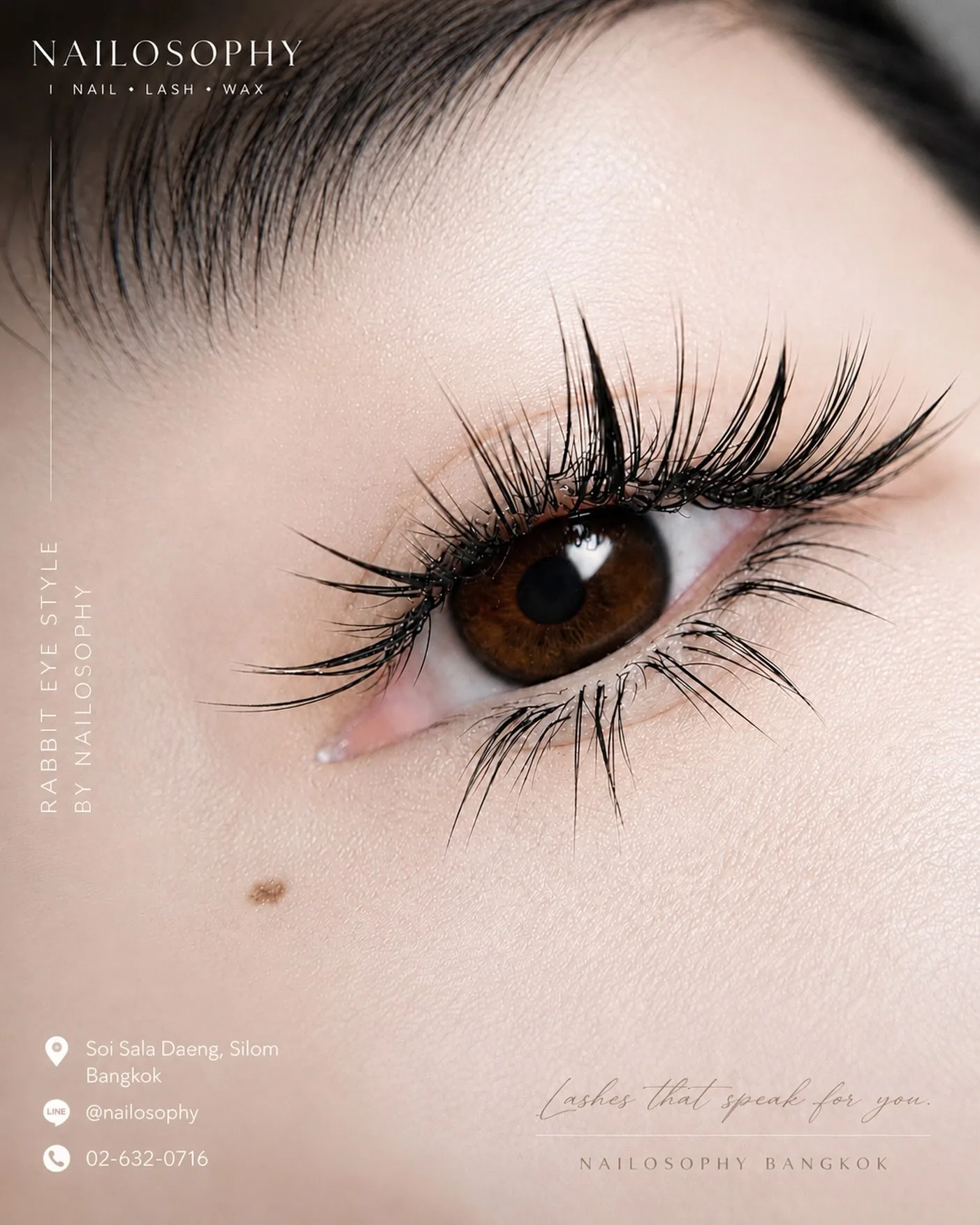 是隆嫁接睫毛与翘睫 — Rabbit Eye